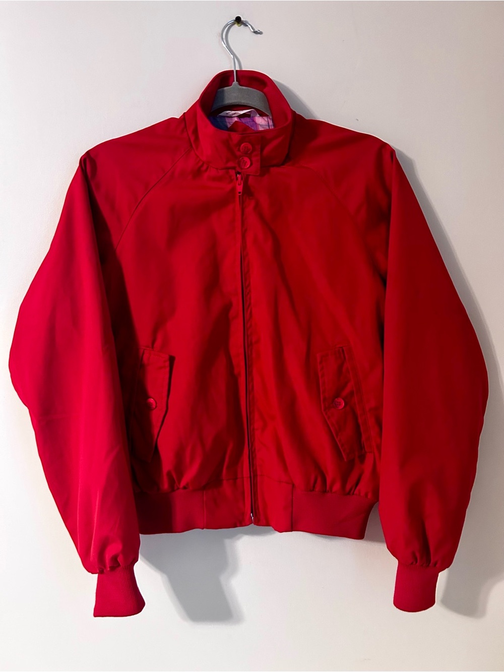 American Eagle Vintage Red Bomber Jacket